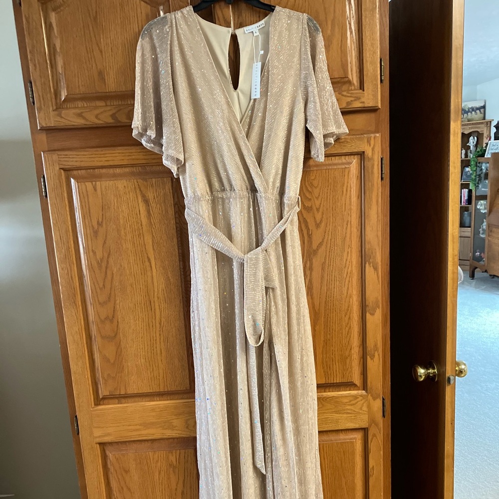 Baltic Born Shimmering Gold Dress